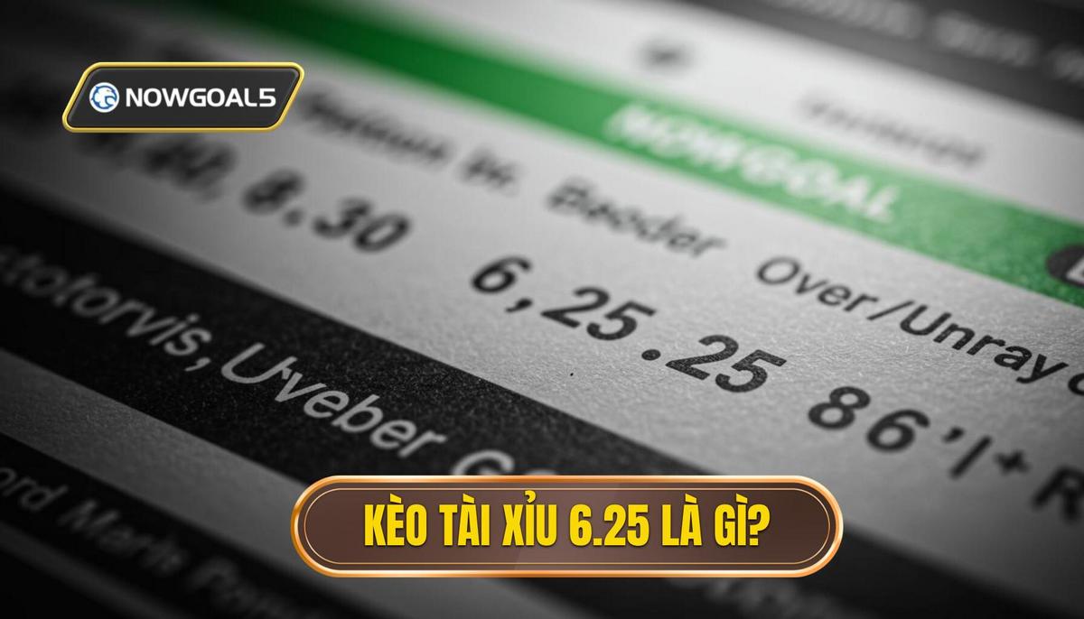Giải Thích Cặn Kẽ Kèo Tài Xỉu 6.25 Là Gì