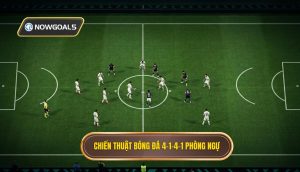 Chiến thuật bóng đá 4-1-4-1 phòng ngự