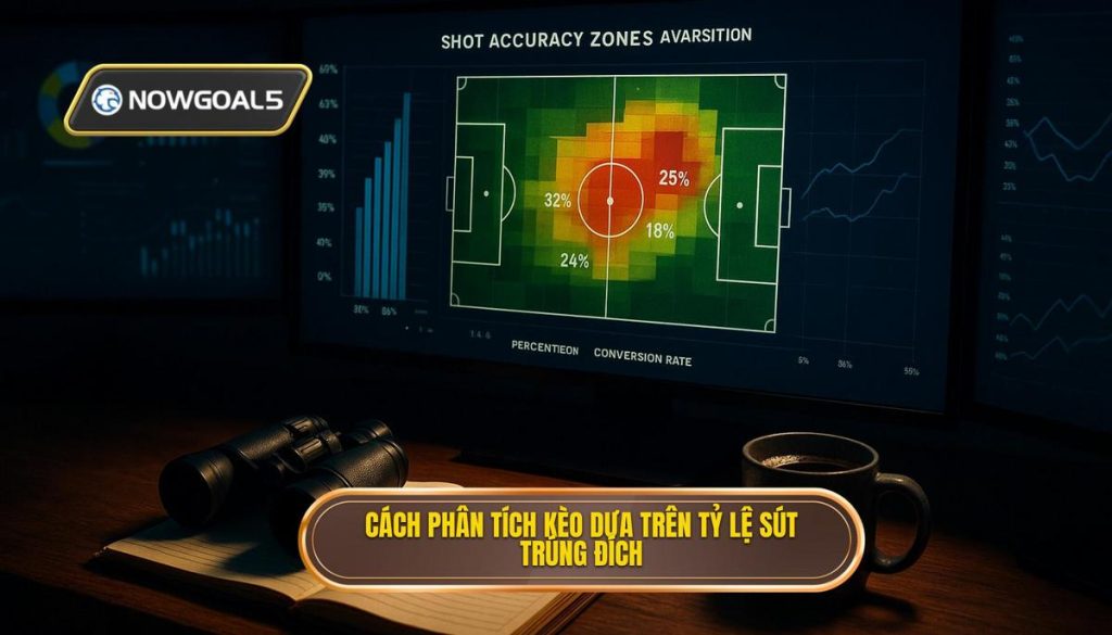 Cách phân tích kèo dựa trên tỷ lệ sút trúng đích