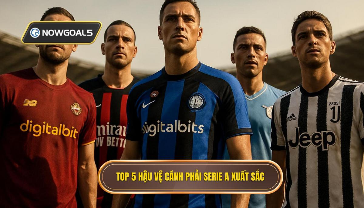 Phân tích chi tiết Top 5 hậu vệ cánh phải xuất sắc nhất Serie A