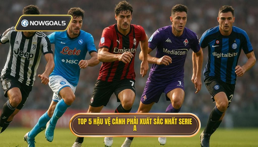 Top 5 hậu vệ cánh phải xuất sắc nhất Serie A