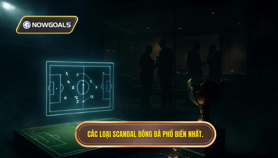 2. Các loại scandal bóng đá phổ biến nhất.
