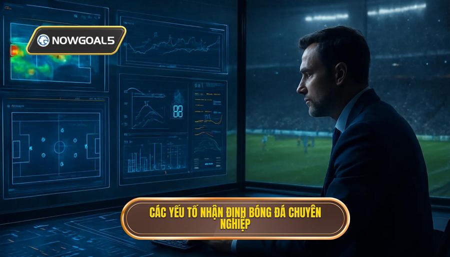 2. Các yếu tố nhận định bóng đá chuyên nghiệp