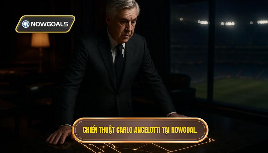 Chiến thuật Carlo Ancelotti tại NOWGOAL.