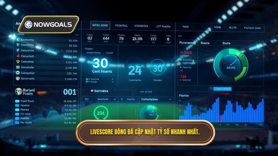 1. Livescore bóng đá cập nhật tỷ số nhanh nhất.