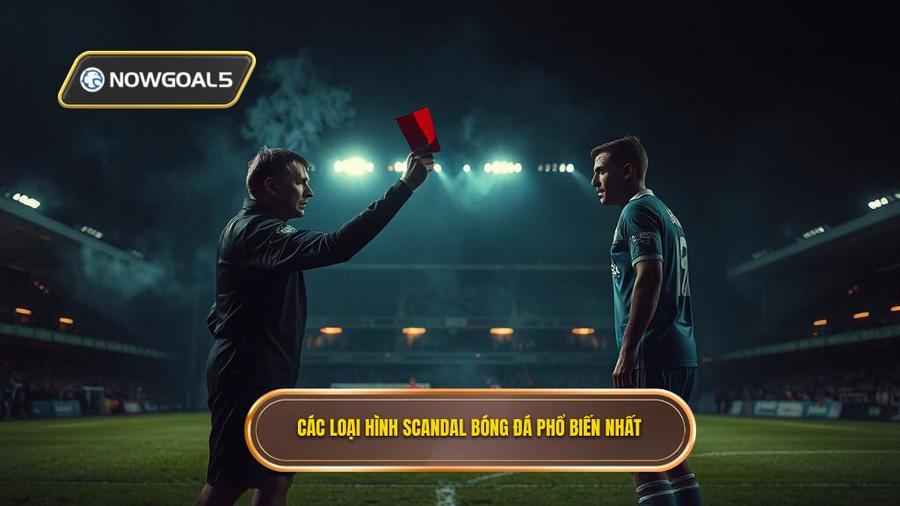2. Các loại hình scandal bóng đá phổ biến nhất