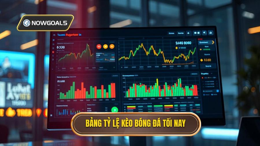 Bảng tham khảo tỷ lệ kèo tối nay (Ví dụ minh họa)